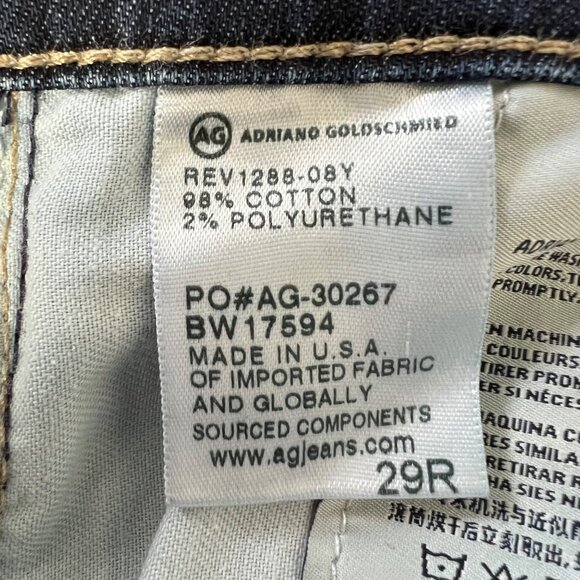 AG Adriano Goldschmied Womens Legging Super Skinny Jeans 8 Years Wash size 29 - Picture 11 of 13